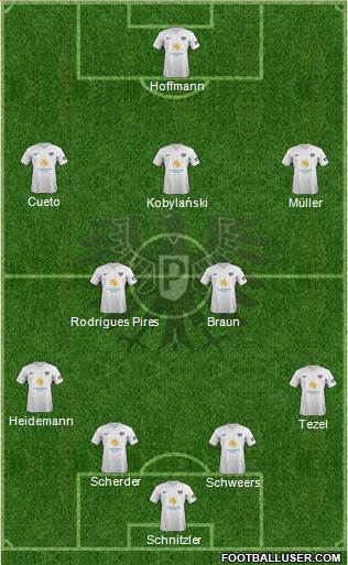 SC Preußen Münster Formation 2019