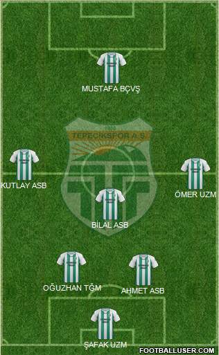 Tepecik Belediyespor Formation 2019