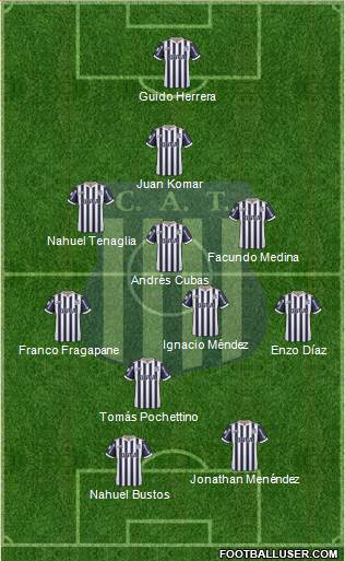 Talleres de Córdoba Formation 2019