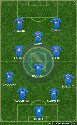 Napoli Formation 2019