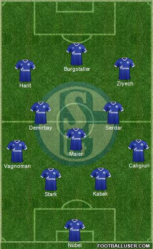 FC Schalke 04 Formation 2019