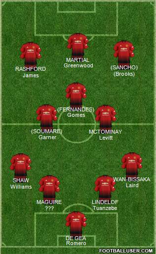 Manchester United Formation 2019