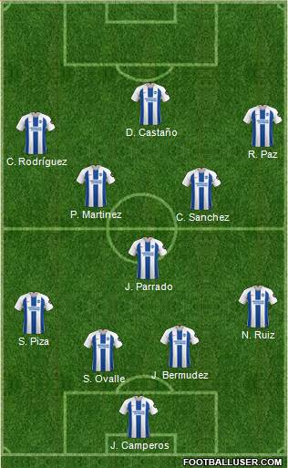 Brighton and Hove Albion Formation 2019