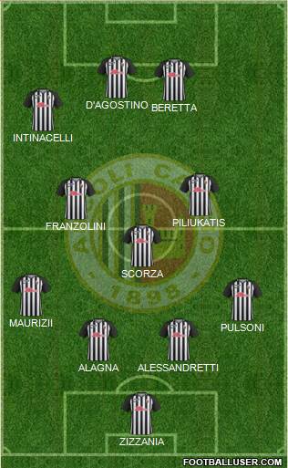 Ascoli football formation