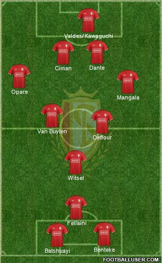 R Standard de Liège football formation