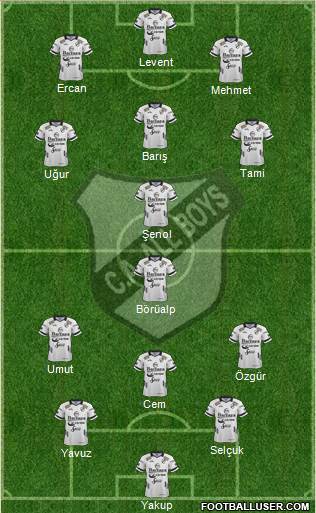 All Boys Formation 2019