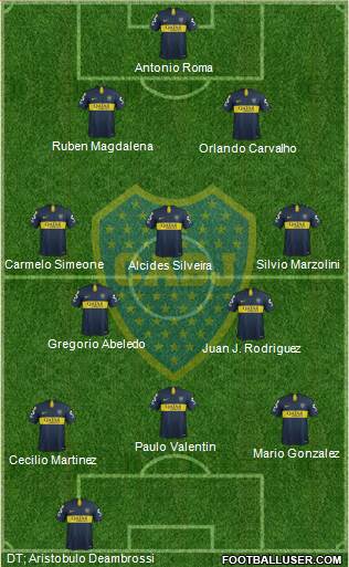 Boca Juniors Formation 2019
