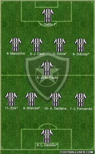 Botafogo FR Formation 2019