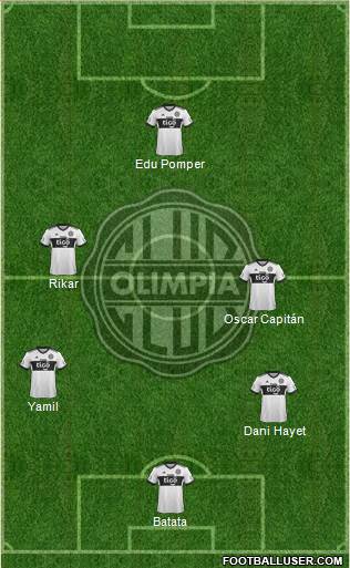 C Olimpia Formation 2019