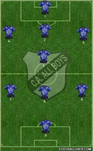 All Boys Formation 2019