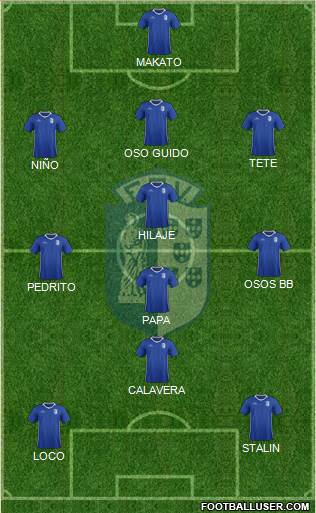 Futebol Clube Vizela Formation 2019