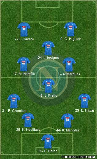 Napoli Formation 2019