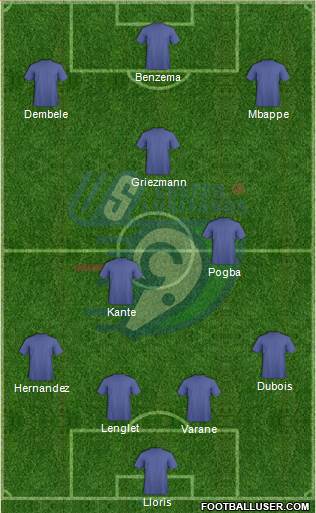 Union Sportive Créteil-Lusitanos Football Formation 2019