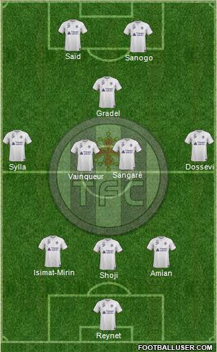 Toulouse Football Club football formation