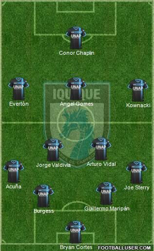 CD Municipal Iquique S.A.D.P. football formation