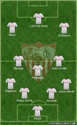 Sevilla F.C., S.A.D. Formation 2019