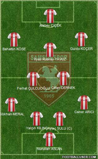 Samsunspor football formation