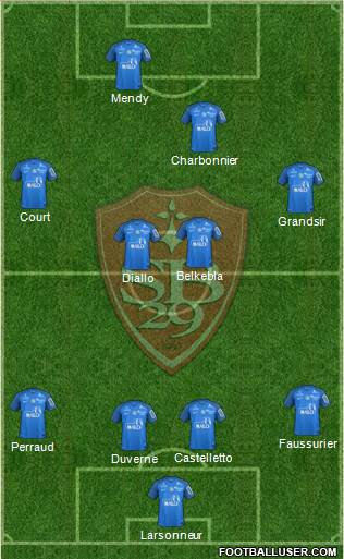 Stade Brestois 29 Formation 2019