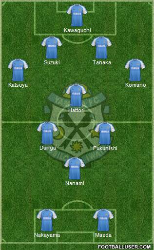 Jubilo Iwata Formation 2019