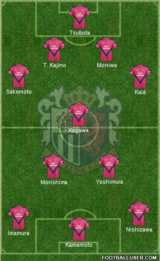 Cerezo Osaka football formation