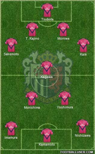 Cerezo Osaka football formation