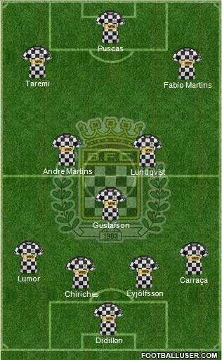 Boavista Futebol Clube - SAD 4-3-3 football formation