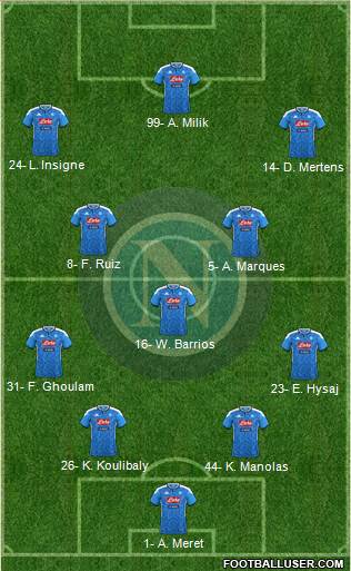 Napoli Formation 2019