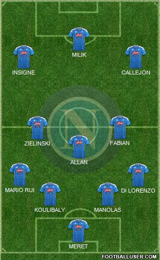 Napoli Formation 2019