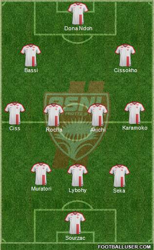 A.S. Nancy Lorraine football formation