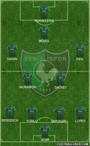Denizlispor Formation 2019