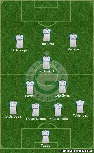 Goiás EC football formation