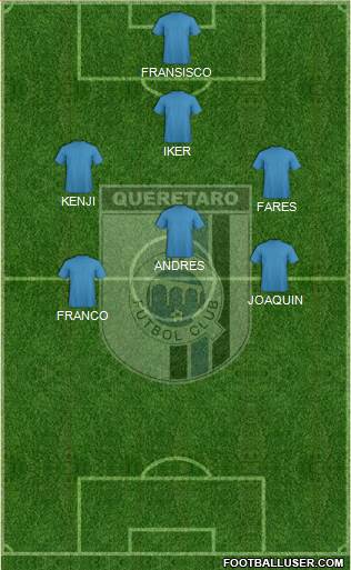 Club de Fútbol Gallos Blancos Formation 2019