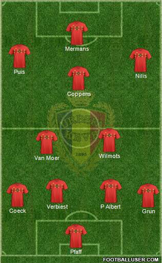 Belgium Formation 2019
