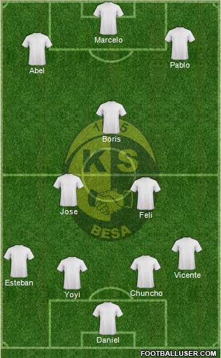 KS Besa Kavajë Formation 2019