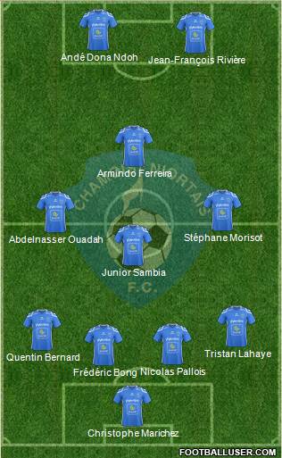 Chamois Niortais Football Club Formation 2020