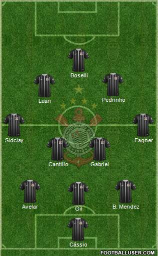 SC Corinthians Paulista Formation 2020
