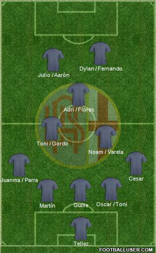 Alessandria football formation