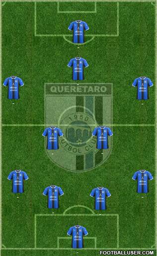 Club de Fútbol Gallos Blancos Formation 2020