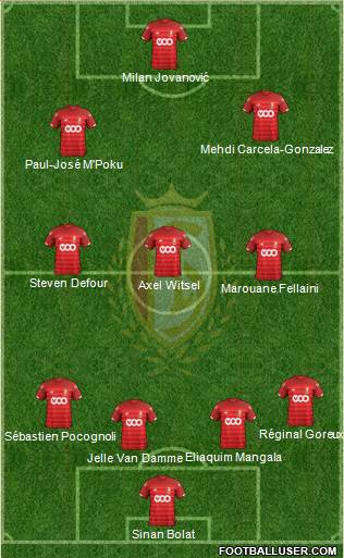 R Standard de Liège football formation