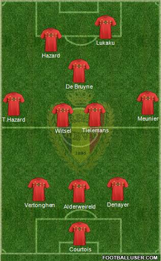 Belgium Formation 2020