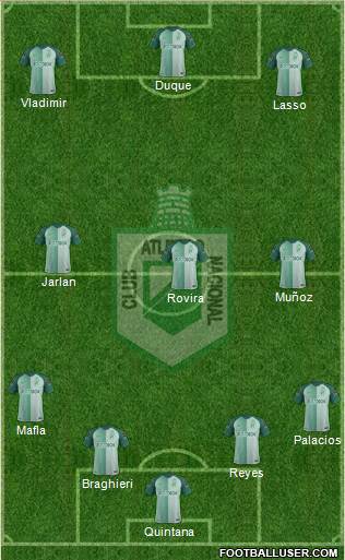 CDC Atlético Nacional Formation 2020