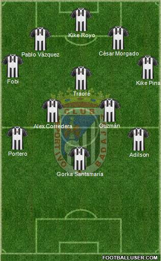 C.D. Badajoz S.A.D. Formation 2020