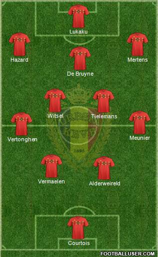 Belgium Formation 2020