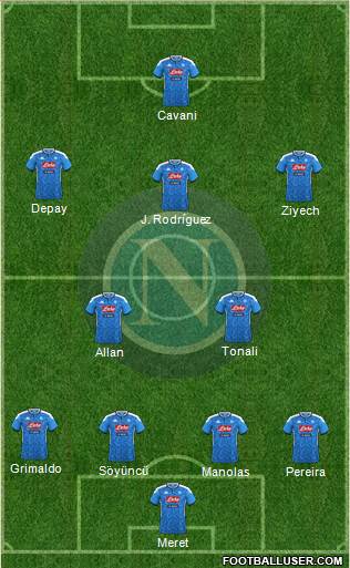 Napoli Formation 2020