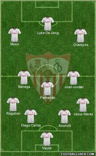 Sevilla F.C., S.A.D. Formation 2020