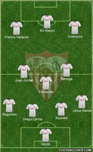 Sevilla F.C., S.A.D. Formation 2020