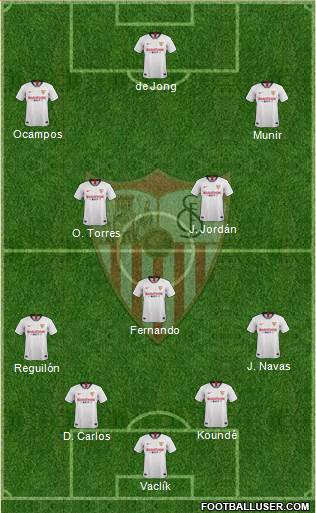 Sevilla F.C., S.A.D. Formation 2020