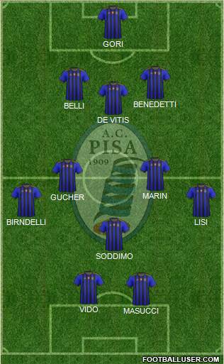 Pisa Formation 2020