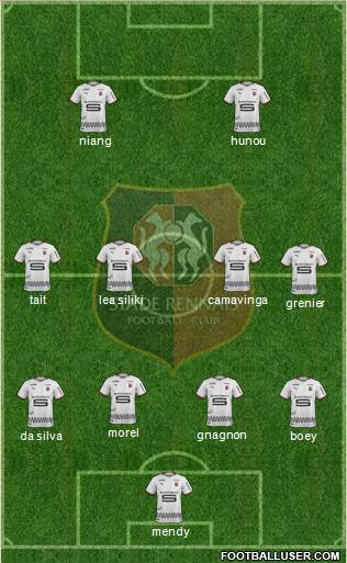 Stade Rennais Football Club Formation 2020