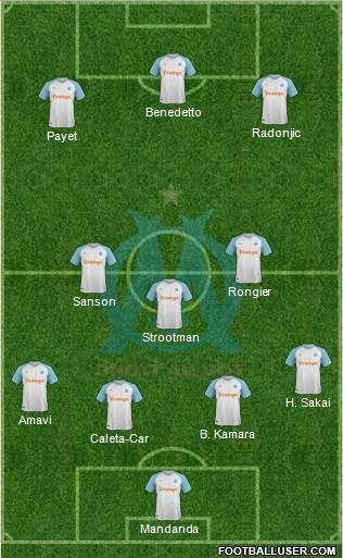 Olympique de Marseille Formation 2020